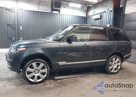 2017 Land Rover Range Rover 5.0L V8 Supercharged Autobiography из США, поврежденный, VIN SALGV2FE8HA349954